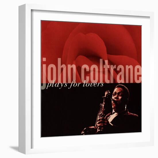 John Coltrane - John Coltrane Plays For Lovers-null-Framed Art Print