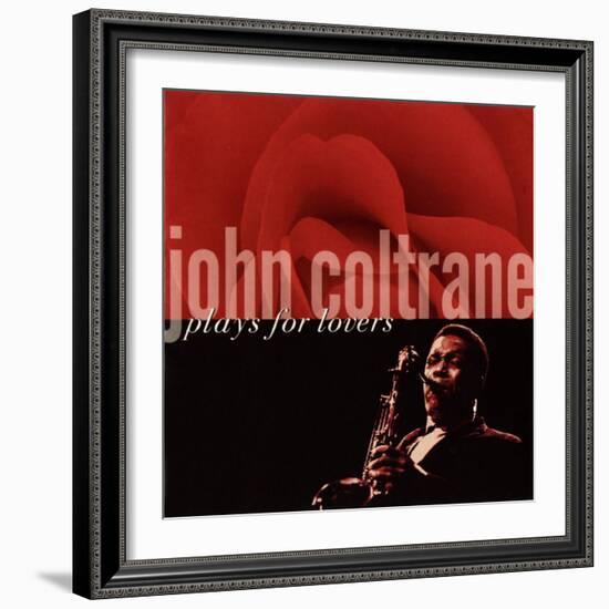 John Coltrane - John Coltrane Plays For Lovers-null-Framed Art Print