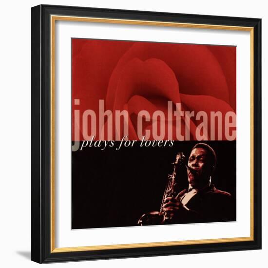 John Coltrane - John Coltrane Plays For Lovers-null-Framed Art Print