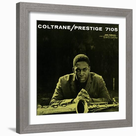 John Coltrane - Prestige 7105-null-Framed Art Print