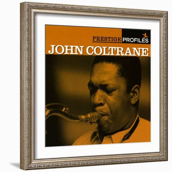 John Coltrane - Prestige Profiles-null-Framed Art Print