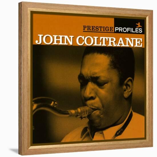 John Coltrane - Prestige Profiles-null-Framed Stretched Canvas