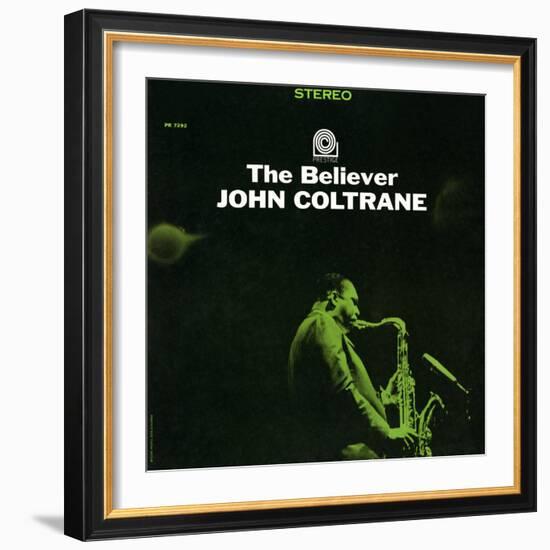 John Coltrane - The Believer--Framed Art Print