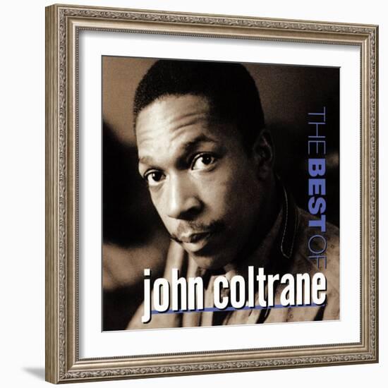 John Coltrane - The Best of John Coltrane-null-Framed Art Print