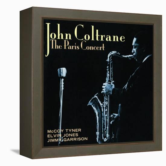 John Coltrane - The Paris Concert-null-Framed Stretched Canvas