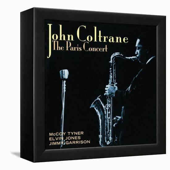 John Coltrane - The Paris Concert-null-Framed Stretched Canvas