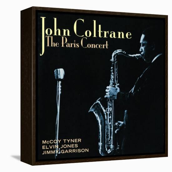 John Coltrane - The Paris Concert-null-Framed Stretched Canvas