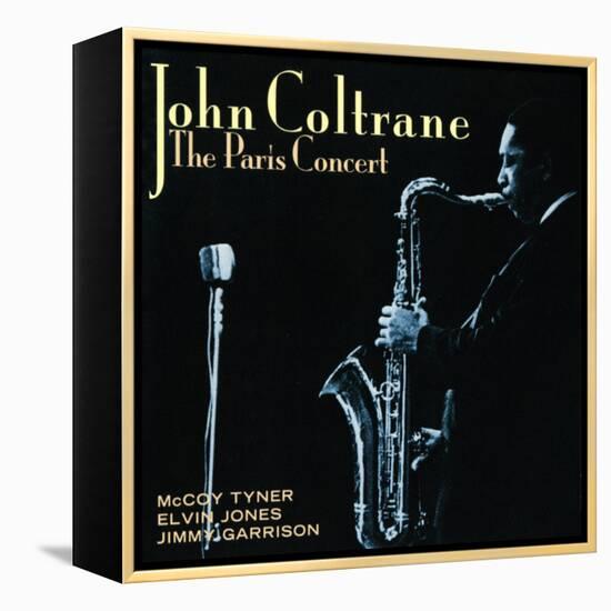 John Coltrane - The Paris Concert-null-Framed Stretched Canvas