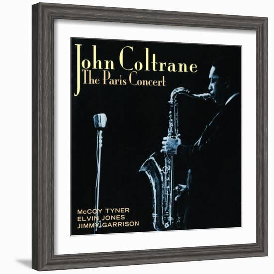 John Coltrane - The Paris Concert--Framed Art Print