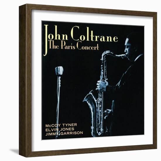 John Coltrane - The Paris Concert--Framed Art Print