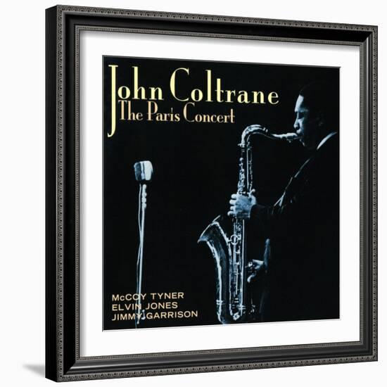 John Coltrane - The Paris Concert--Framed Art Print