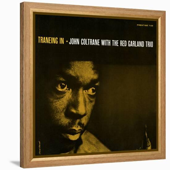 John Coltrane - Traneing In-null-Framed Stretched Canvas