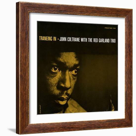 John Coltrane - Traneing In-null-Framed Art Print