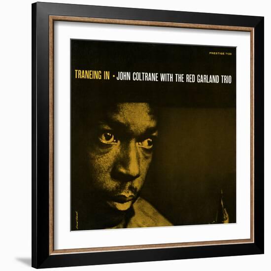 John Coltrane - Traneing In-null-Framed Art Print