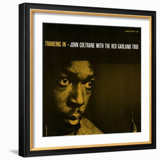 John Coltrane - Traneing In-null-Framed Art Print