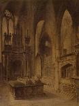 Interior View of the Church of St Stephen Walbrook, City of London, 1811-John Coney-Framed Giclee Print