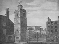 Church of St Michael, Crooked Lane and Part of Crooked Lane, City of London, C1815-John Coney-Premier Image Canvas