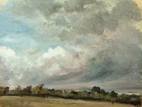 Cloud Study, 1821 (Oil on Paper Laid Down on Board)-John Constable-Giclee Print
