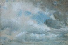 Study of Sky and Trees-John Constable-Giclee Print