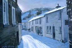 Winter Evening - My Studio-John Cooke-Framed Giclee Print