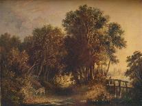 Norwich River, Afternoon, C.1812-19-John Crome-Framed Giclee Print