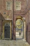 Sir Christopher Wren's House, Botolph Lane, London, 1886-John Crowther-Framed Giclee Print