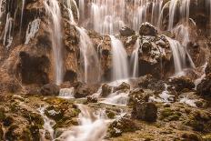Pearl Shoals Waterfall in Jiuzhaigou National Park, China-John Crux-Photographic Print