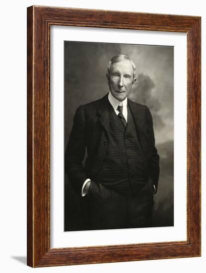 John D. Rockefeller Snr (1839-1937)-American Photographer-Framed Photographic Print