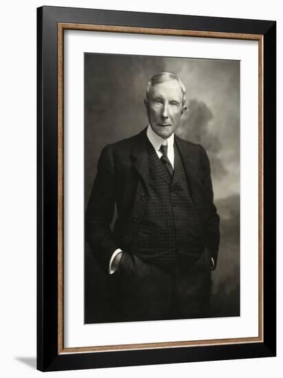 John D. Rockefeller Snr (1839-1937)-American Photographer-Framed Photographic Print