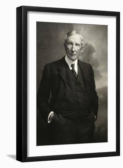 John D. Rockefeller Snr (1839-1937)-American Photographer-Framed Photographic Print