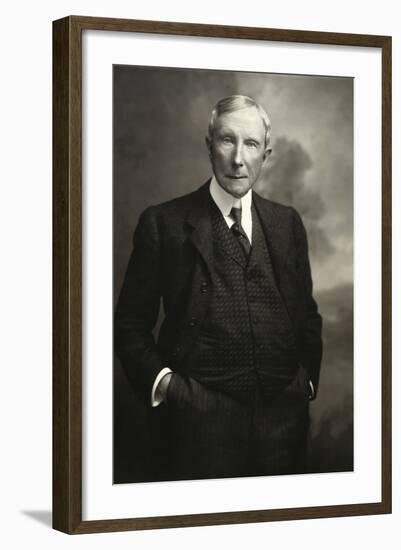 John D. Rockefeller Snr (1839-1937)-American Photographer-Framed Photographic Print