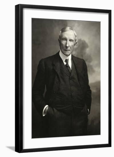 John D. Rockefeller Snr (1839-1937)-American Photographer-Framed Photographic Print