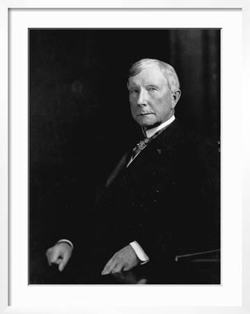 John D. Rockefeller portrait 18x24 print does not -  Portugal