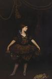 The Dancer in Black-John da Costa-Framed Giclee Print