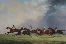 The Finish for the Ascot Cup, 1842-John Dalby of York-Framed Premier Image Canvas