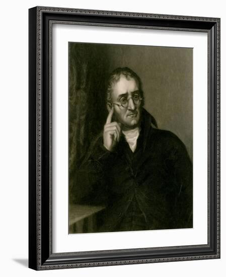 John Dalton, English Chemist-Science Source-Framed Giclee Print