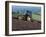 John Deere Tractor with a Rotivator on a Sloping Field in Spring, at Holcombe, Devon, England, UK-Ian Griffiths-Framed Photographic Print