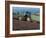 John Deere Tractor with a Rotivator on a Sloping Field in Spring, at Holcombe, Devon, England, UK-Ian Griffiths-Framed Photographic Print