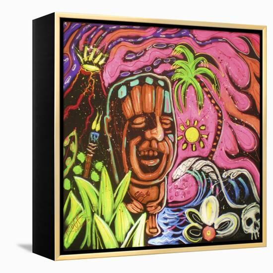 John Demaio Tiki 001-Rock Demarco-Framed Premier Image Canvas