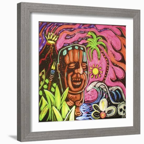 John Demaio Tiki 001-Rock Demarco-Framed Giclee Print