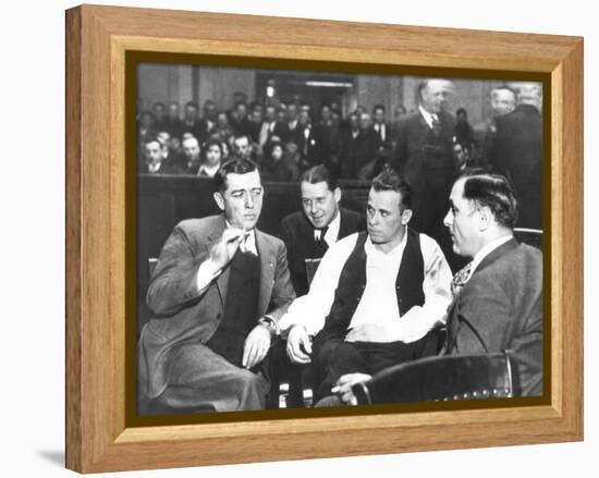 John Dillinger (1903-1934)-null-Framed Premier Image Canvas