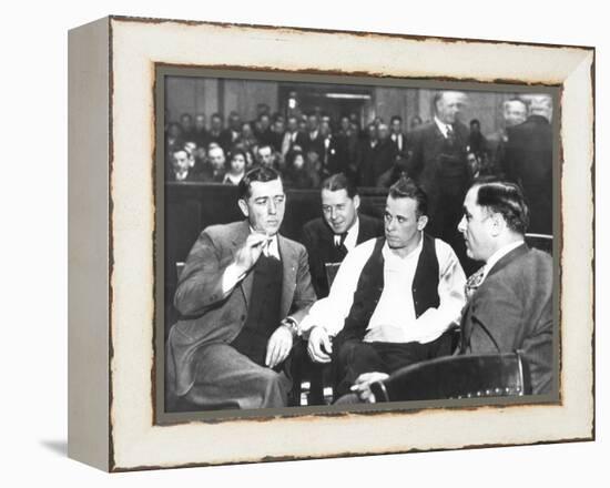 John Dillinger (1903-1934)-null-Framed Premier Image Canvas