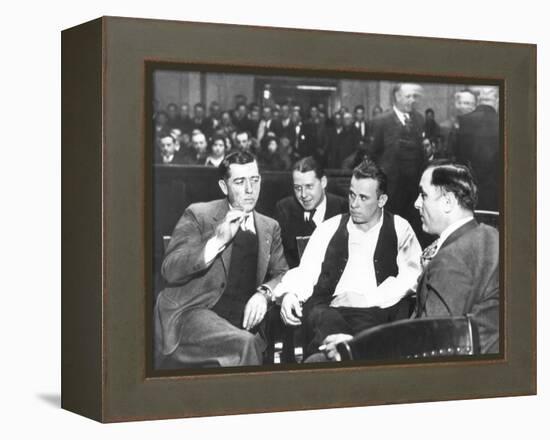 John Dillinger (1903-1934)-null-Framed Premier Image Canvas