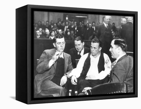 John Dillinger (1903-1934)-null-Framed Premier Image Canvas