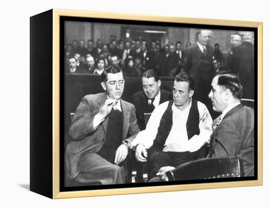 John Dillinger (1903-1934)-null-Framed Premier Image Canvas
