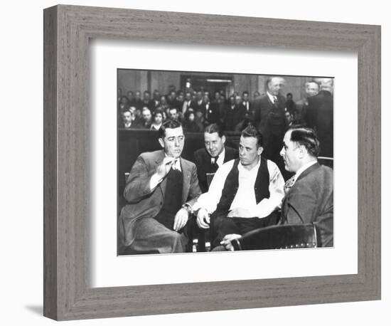 John Dillinger (1903-1934)-null-Framed Photographic Print