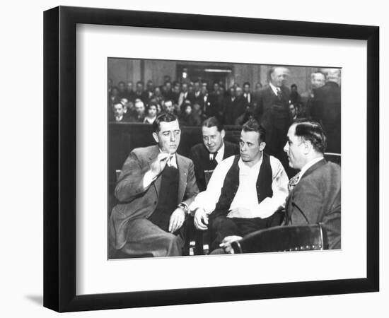 John Dillinger (1903-1934)-null-Framed Photographic Print