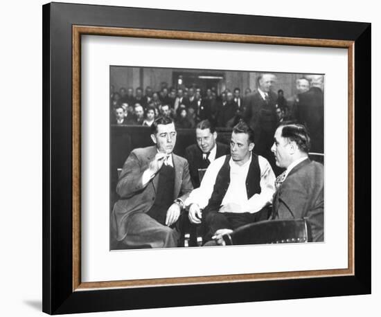 John Dillinger (1903-1934)-null-Framed Photographic Print