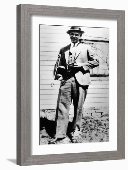 John Dillinger (1903-1934)-null-Framed Giclee Print