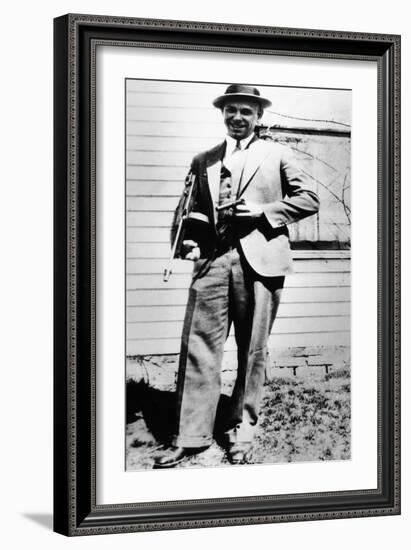 John Dillinger (1903-1934)-null-Framed Giclee Print